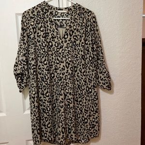 Leopard dress